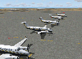 KingAir 350 ai parcheggi